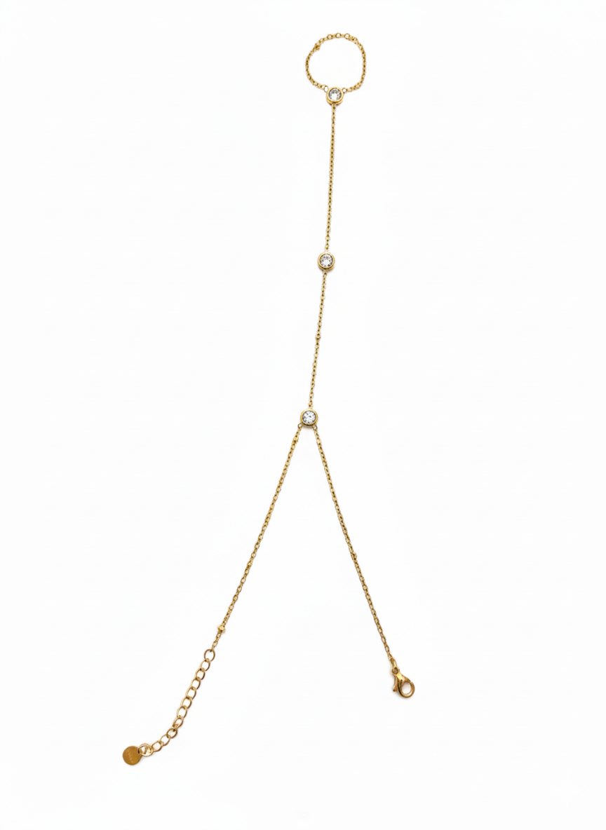 Sleek & Stone Hand Chain