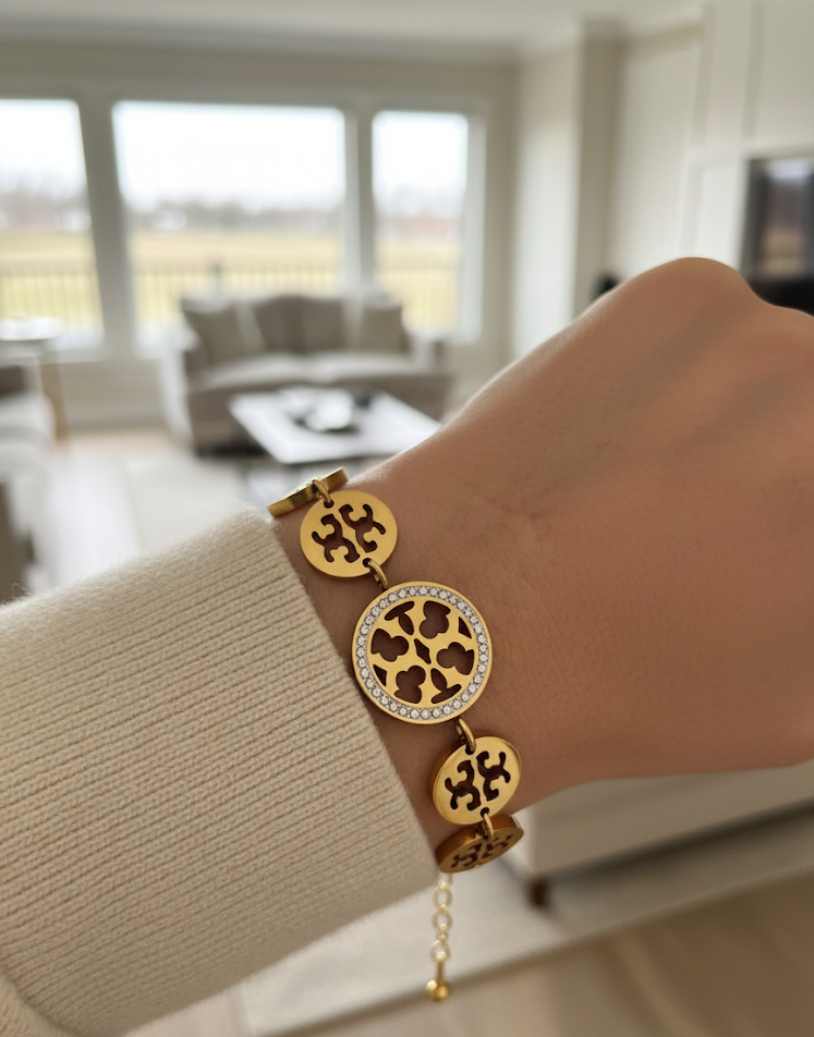 Celeste Medallion Bracelet