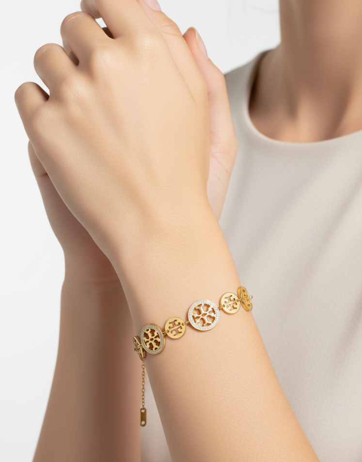 Celeste Medallion Bracelet