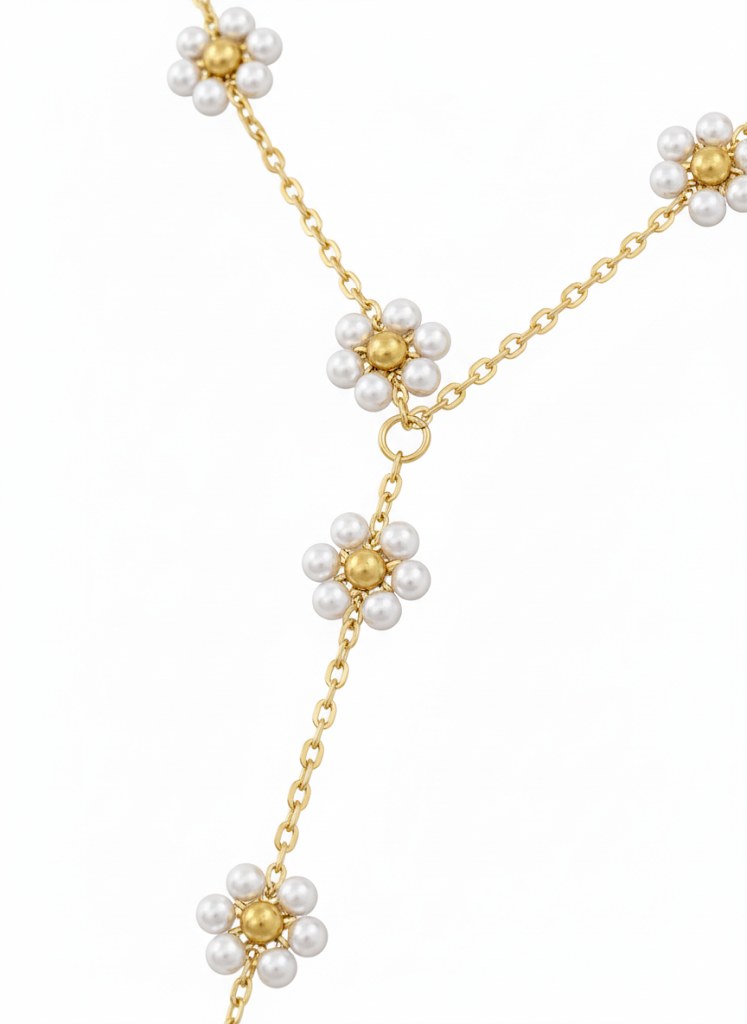 Pearl Blossom Hand Chain